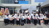 “광례 똘 왔수다”… '폭싹' 문소리, 제주 해녀 은퇴식서 따뜻한 응원