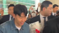 캡틴 손흥민, 유로파 리그 우승 후 금의환향