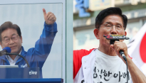 [대선 D-1] 유세전 대미 장식할 오늘…서울로 향하는 후보들