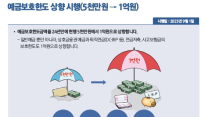 예금보호한도 5천만원에서 1억으로.. 하반기 달라지는 정책 확인하세요