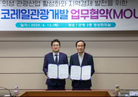 코레일관광개발-의성군, 철도 연계 관광 활성화 협약