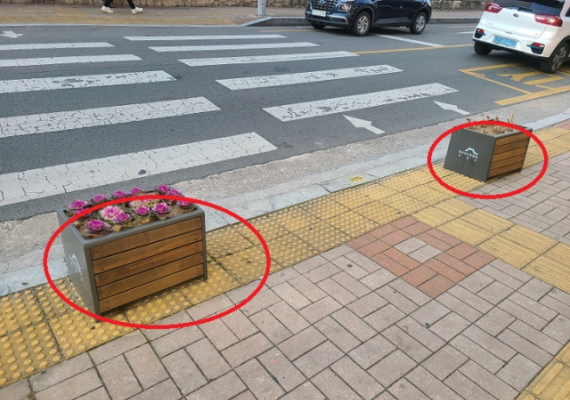 대구기동순찰대, 시설물 종합 개선활동…교통약자 이동편의 증진