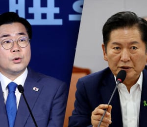 더불어민주당 당대표 경선…박찬대·정청래 대구서 격돌