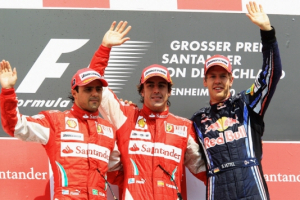 F1 독일 GP, 페라리 원투로 시즌 2승 달성