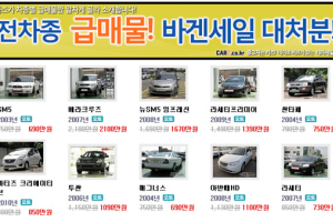 ‘2백으로 아반떼, 2천으로는 NF’…가격별 인기중고차