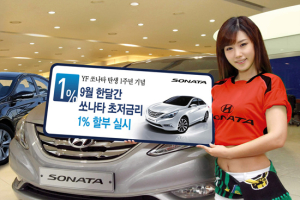 현대차, ‘쏘나타 초저금리 1% 할부’ 이벤트 실시