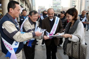 GM대우, 노사 합동 차량 판촉활동 실시