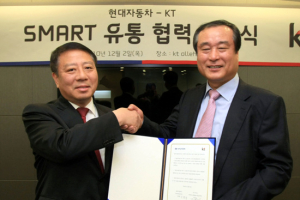 현대차와 스마트폰이 만나면? ‘올레’