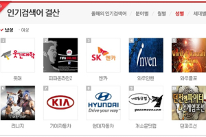 SK엔카, 네이버 2010년 인기검색어에서 현대ㆍ기아자동차 제쳐