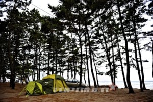 [슬로캠핑] 포효하는 파도를 감싼 은빛모래, 부안 고사포 야영장