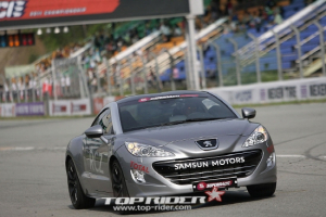 엉덩이가 예쁜 쿠페 ‘RCZ’…티빙슈퍼레이스 페이스카로