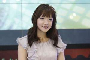 [포토] 우아한 아나운서 콘셉트, 레이싱모델 김나현