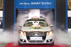 르노삼성, 올 뉴 SM7 양산 개시