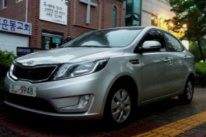 프라이드 후속 기아K2, 한국 도로 달렸다