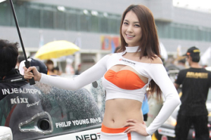 [포토] 100만불 미소의 레이싱모델 주다하