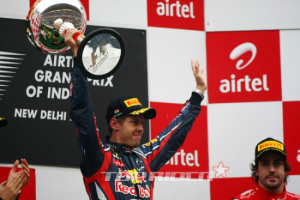 페텔, F1 인도 그랑프리 우승…“아무도 못 말려”