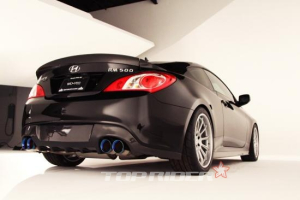 현대차, 5000cc V8 제네시스 쿠페 공개