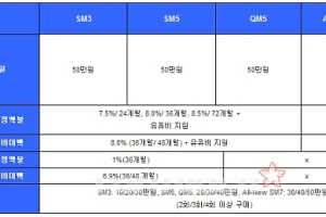 르노삼성, 12월 판매조건…저금리 할부 및 유류비 지원