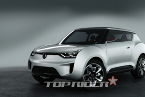 쌍용차, ‘XIV-2’ 세계 최초 공개…매력적인 쿠페형 CUV