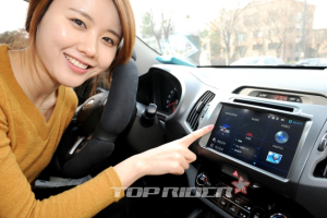 현대모비스, 매립형 내비게이션 폰터스 BI-8300GT 출시