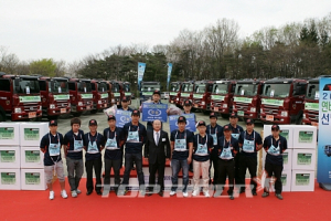 현대차 트라고 연비왕, 리터당 9.1km 주행