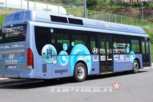 현대차 수소연료버스, 인천공항 셔틀버스로 운행