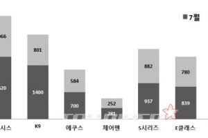 공들인 국산 대형차, 수입차에 비해 경쟁력 떨어져