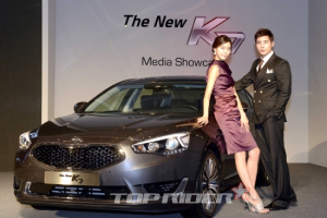 기아차, 뉴 K7 출시…“안전·편의사양 수입차 압도”