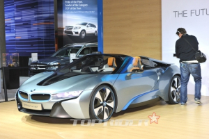 [LA모터쇼] BMW i8 스파이더, 미래의 스포츠카