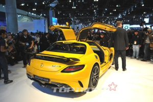 [LA모터쇼] 벤츠 SLS AMG 블랙시리즈, “인기도 최고”