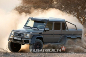 벤츠, G클래스 6×6 양산…“괴물 SUV 탄생”