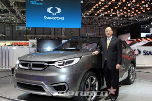 [제네바모터쇼] 쌍용차, SIV-1 최초 공개…미래지향적 SUV