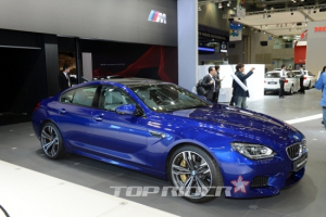 [서울모터쇼] BMW M6 그란 쿠페, 초고성능 세단