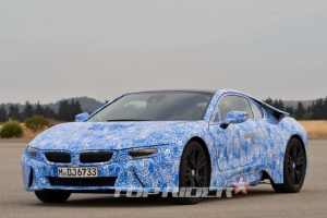 [포토] BMW i8, 354마력의 전기 스포츠카…연비는 37km/l