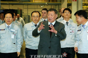 정몽구 회장, 5개월만에 유럽 재점검
