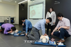 재규어 랜드로버 코리아, 응급 처치 교육 프로그램 실시