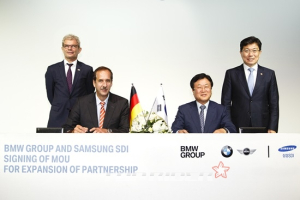 BMW 그룹, 삼성SDI와 전기차 배터리 공급 확대 협력