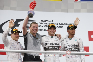 니코 로즈버그 2014 F1 독일 그랑프리 우승