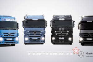 다임러 트럭, Actros Tractor 라인업 강화
