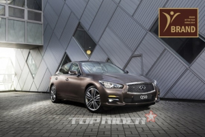 인피니티 Q50, '2014 올해의 브랜드 대상'