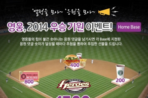 넥센타이어, 박병호선수가  홈런치면 100만원 상당 타이어 기부