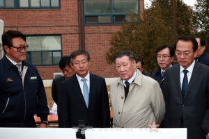 정몽구 회장, 광주창조경제혁신센터 준비상황 현지 점검