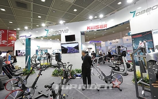 스핀바이크 브랜드 카이저, 2015 서울 국제스포츠레저 산업전 참가