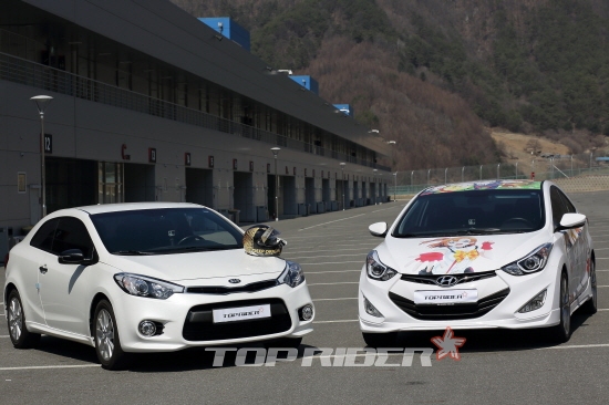 [시승기] 정말 보기 힘든 K3 쿱 VS 아반떼 쿠페 비교시승기