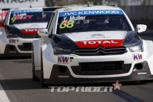 시트로엥, 2015 WTCC 헝가리 대회 1라운드 1,2위