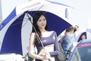 [포토] 쏠라이트 인디고 신인 레이싱모델 최보미