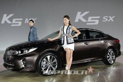 [포토] 기아차, 국내 중형 세단의 새로운 기준을 제시한 신형 K5