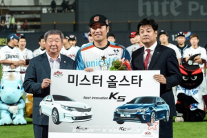 ‘미스터 올스타’, 신형 K5 탄다