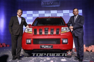 마힌드라, TUV300 출시