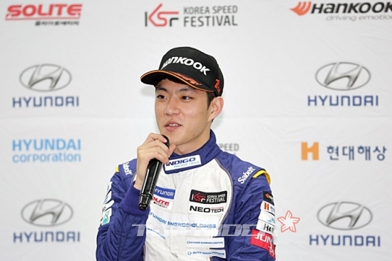 인디고 레이싱 서주원, 후배 양성을 위해 자신의 상금 일부 기부